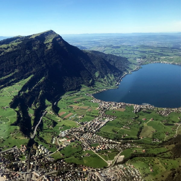 Vols dans la région du Rigi – lac de Zoug
